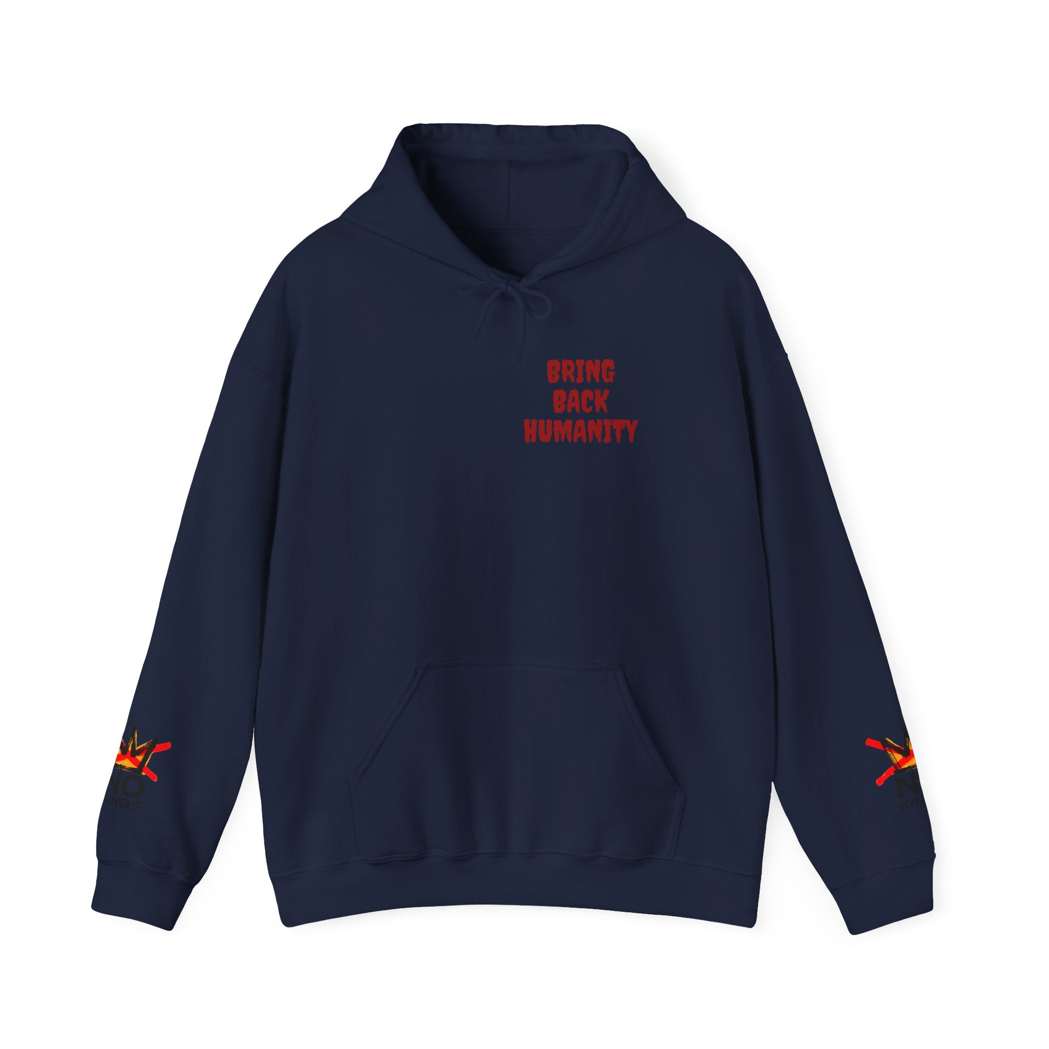 No Kings Hoodie — Bold Statement Graphic Pullover