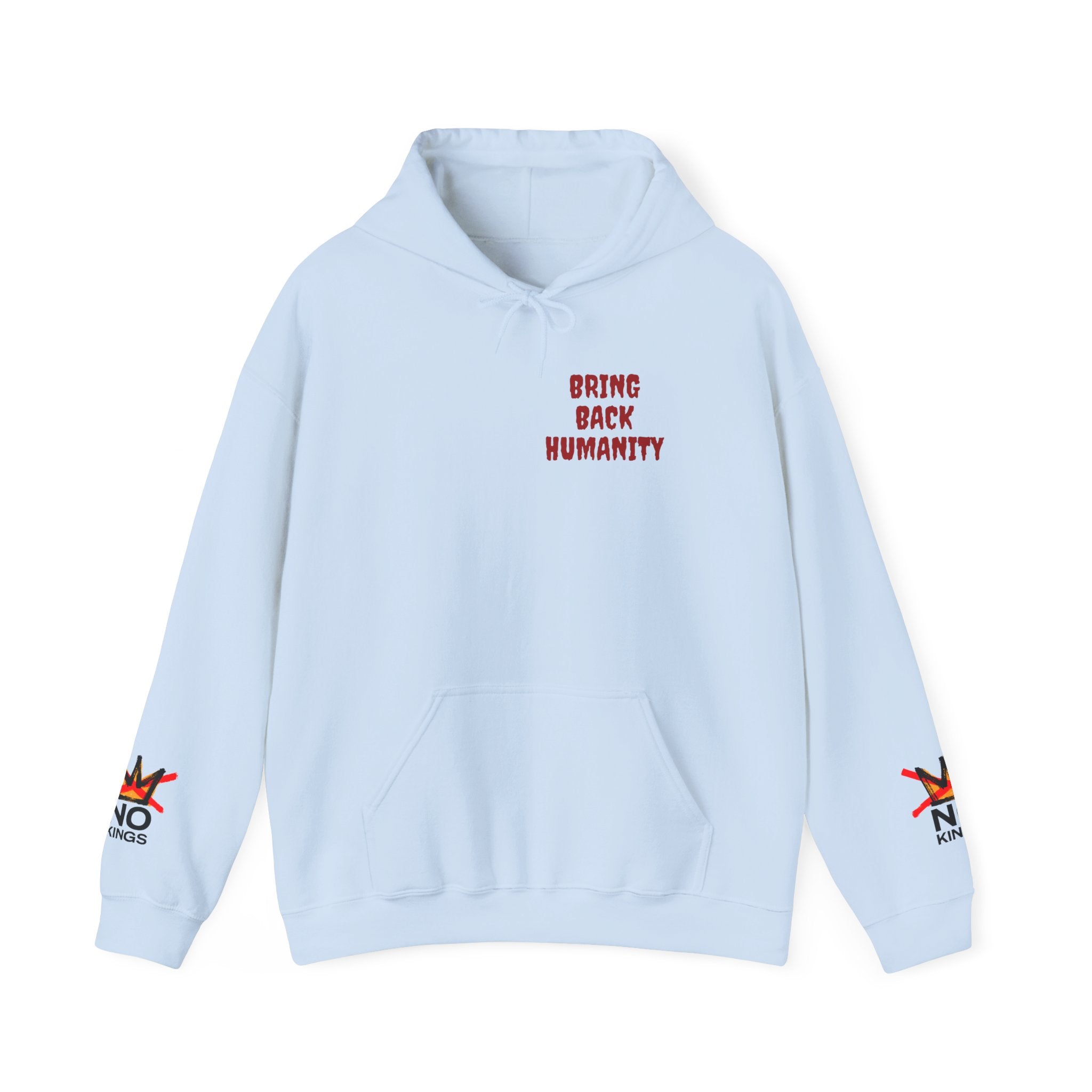No Kings Hoodie — Bold Statement Graphic Pullover