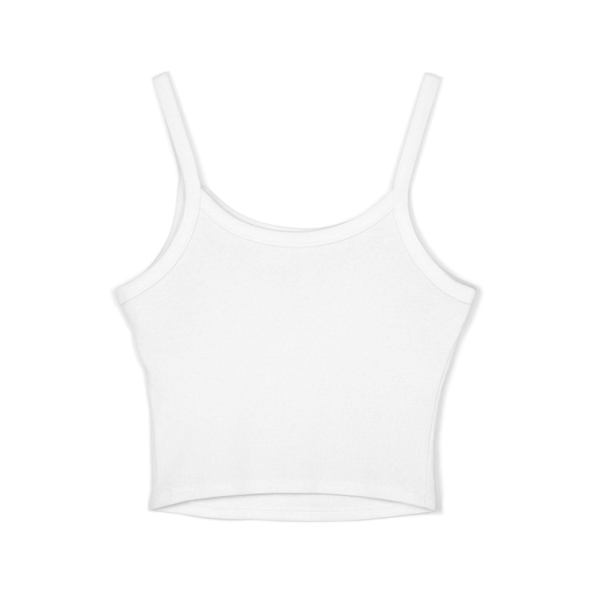 Crop Tank Top — "I Only Accept Apologies in Cash" Minimalist Graphic